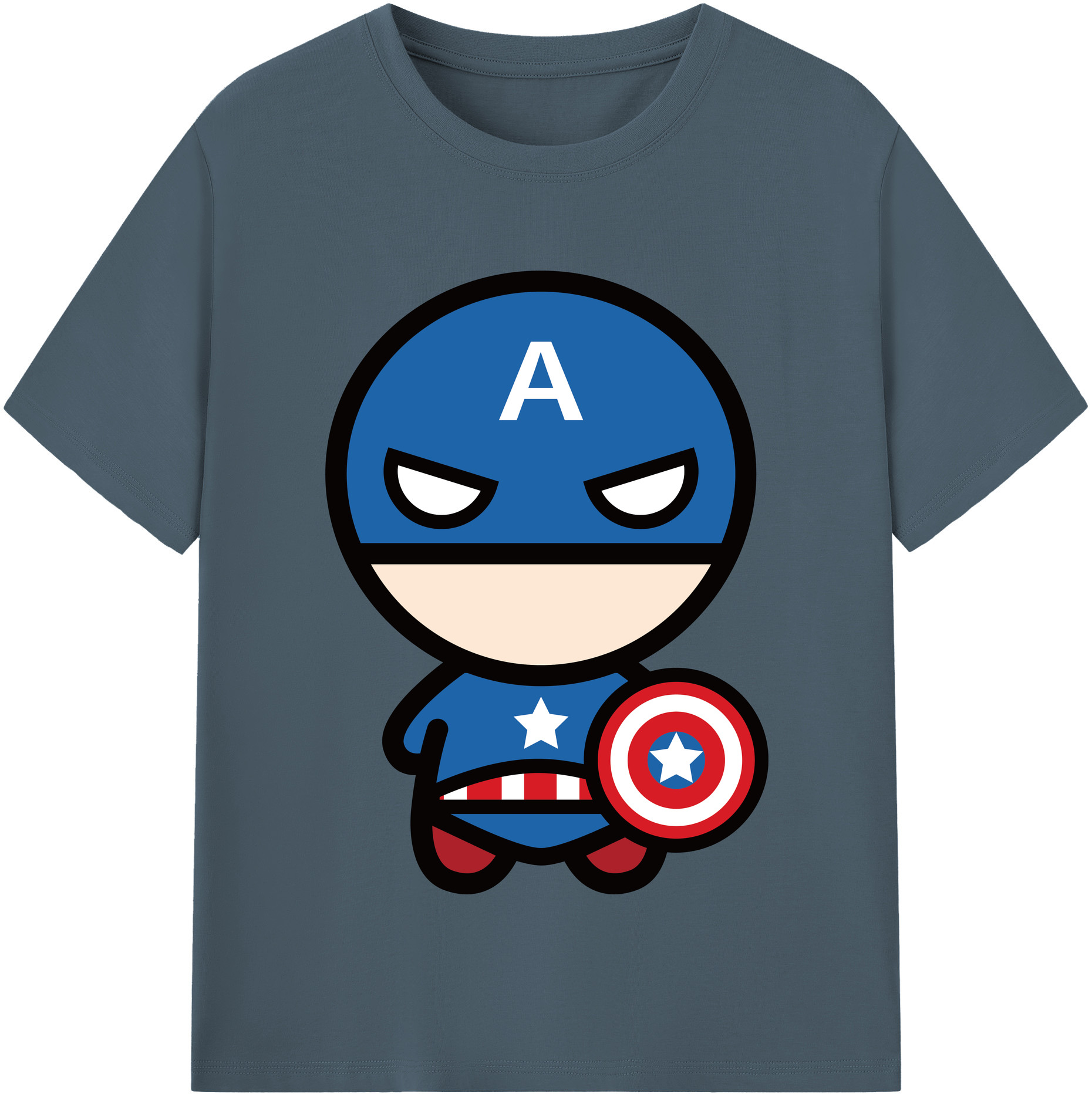 （画像用） アベンジャーズ The Avengers 綿100％半袖Tシャツ（フロントプリント）